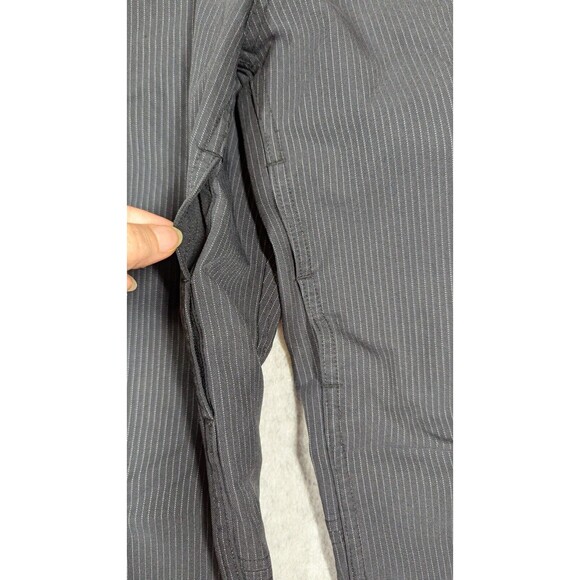 Lululemon Men Pants 32x32‎ Pinstripe Straight Fit Vented Work Flap Pockets - Picture 4 of 14